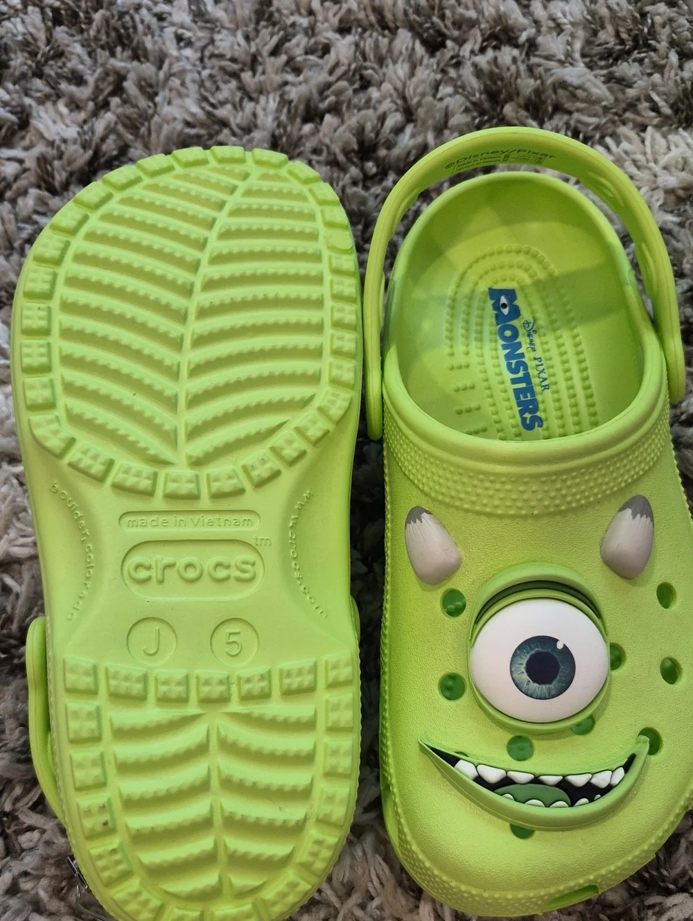 Crocs x Disney Pixar Monsters Inc. Mike Wazowski Clogs